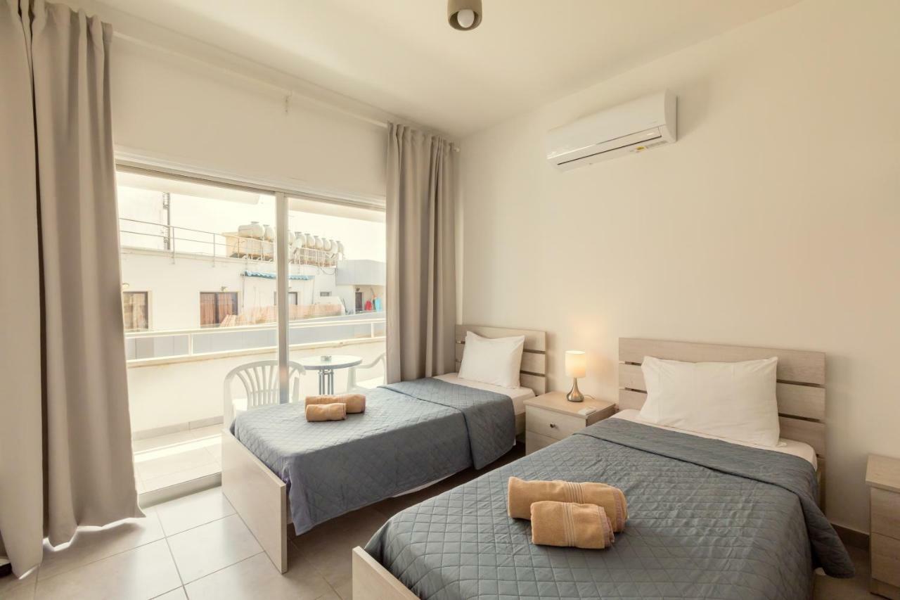 Savvas City Centre Flat Larnaca Bagian luar foto