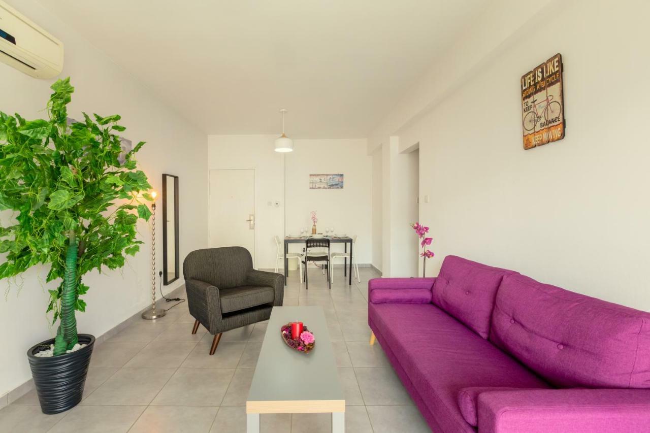 Savvas City Centre Flat Larnaca Bagian luar foto
